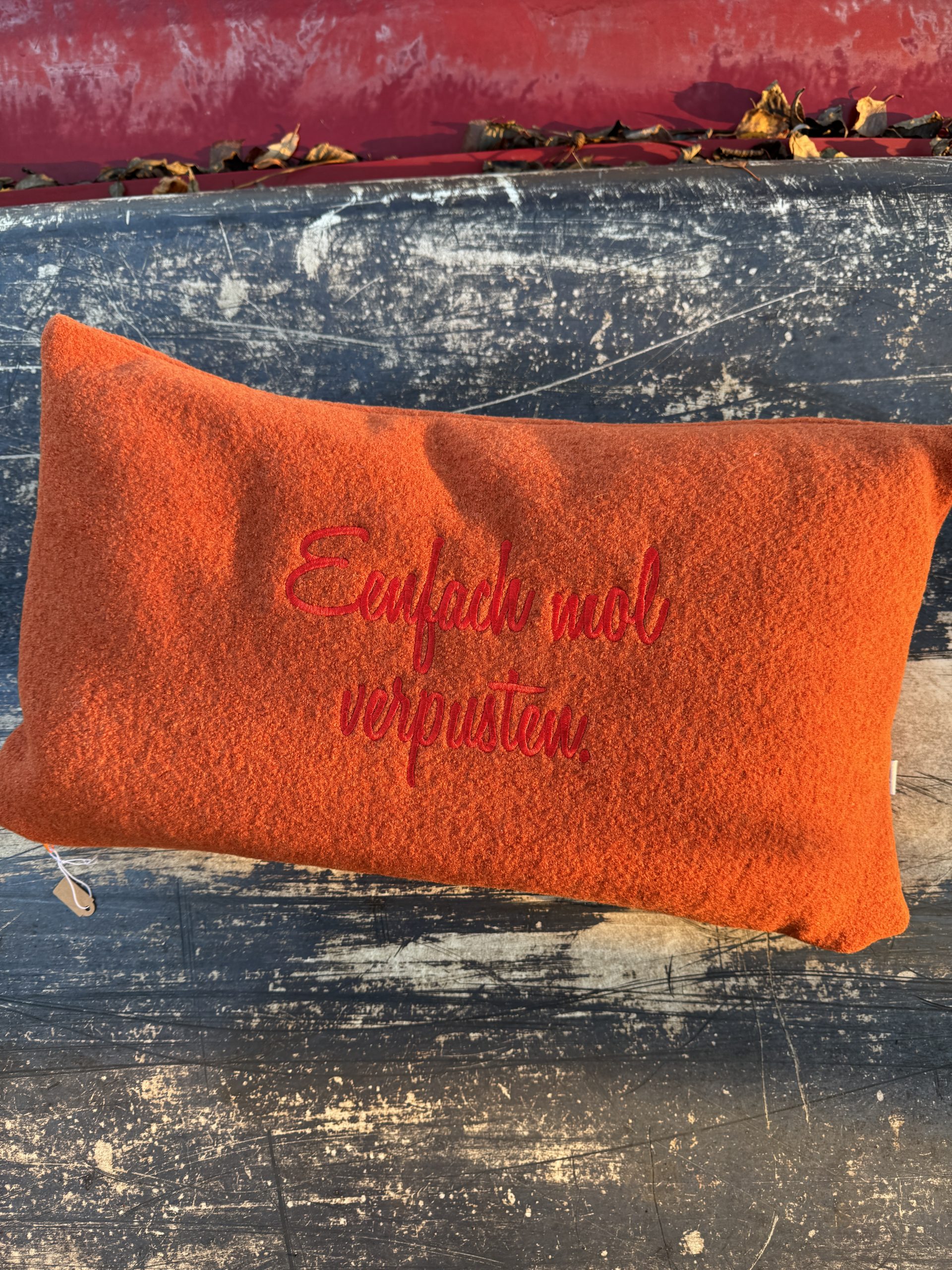 Eenfach mol verpusten